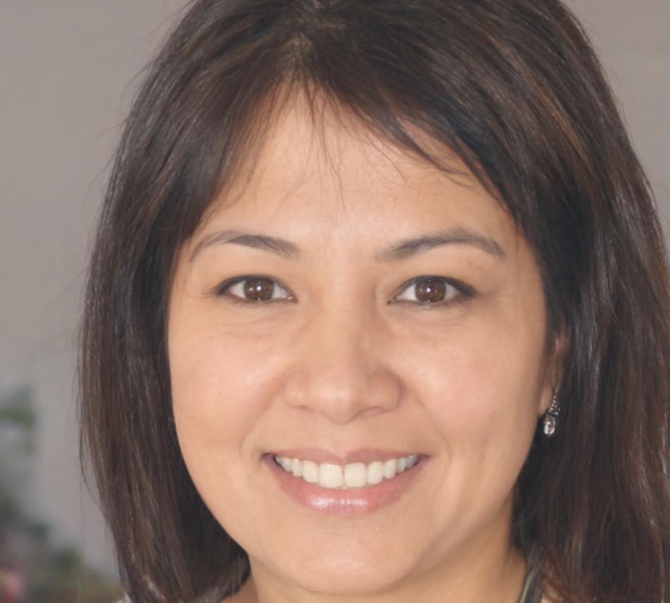 Porträt einer professionellen Nageldesignerin